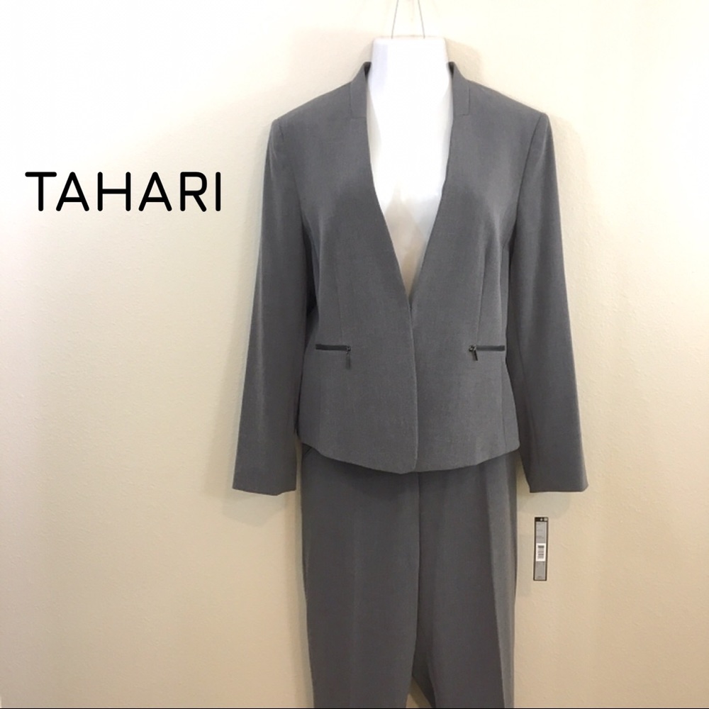 Tahari Career Pantsuit